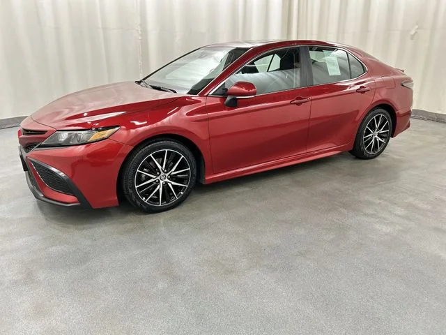 Used 2024 Red Toyota SE image 2