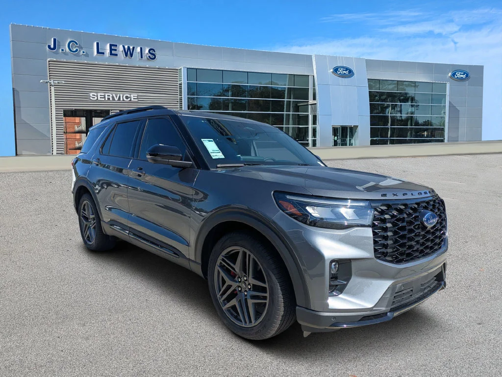 New 2026 Carbonized Gray Metallic Ford ST image 1