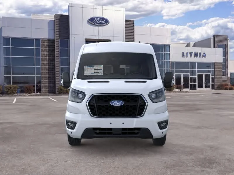 New 2026 Oxford White Ford Passenger Van XLT image 6