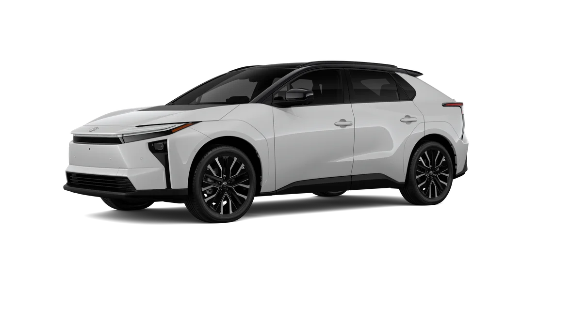 New 2026 Wind Chill Pearl with Midnight Black Metallic roof Toyota Limited image 78