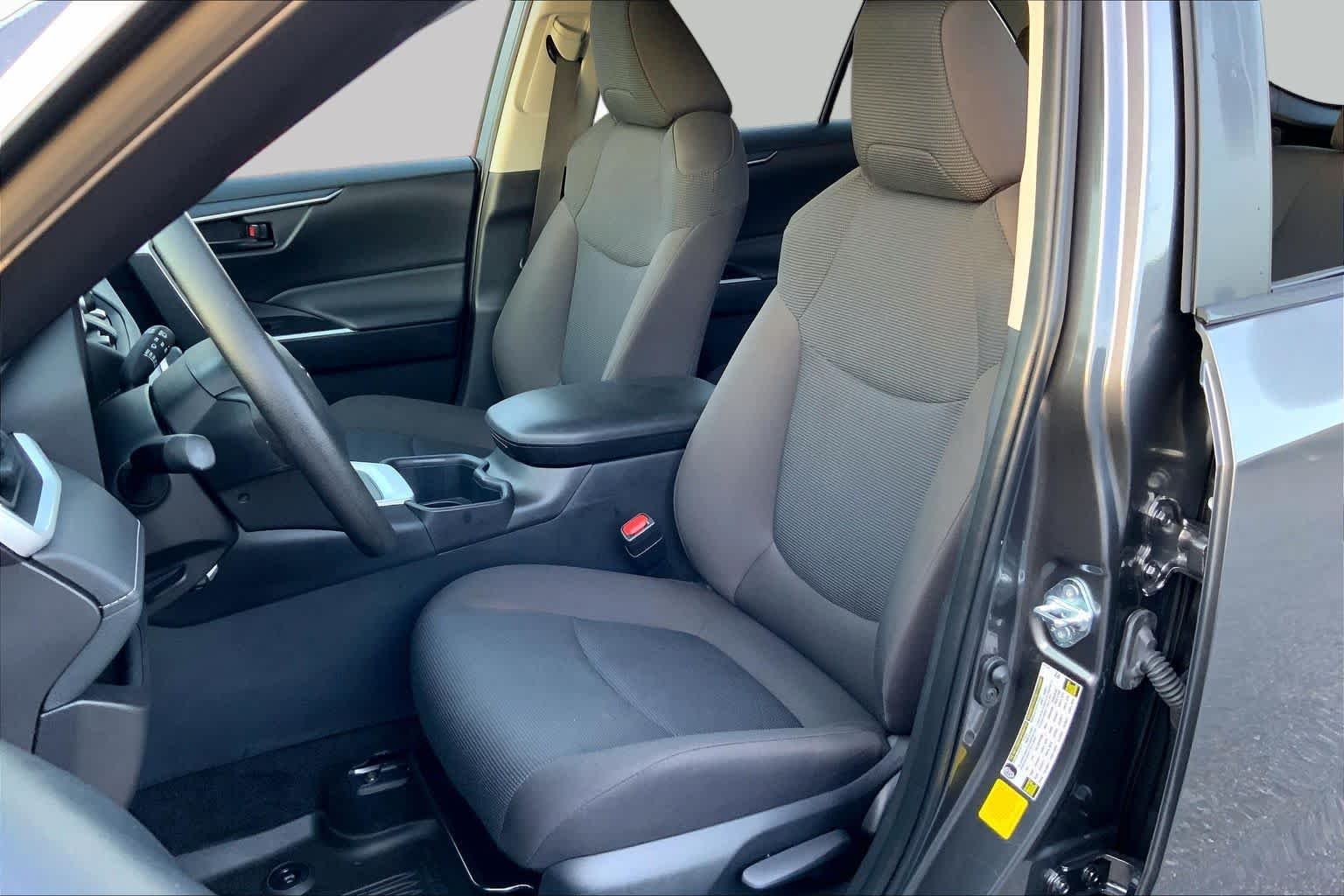 Used 2025 Magnetic Gray Metallic Toyota LE image 8