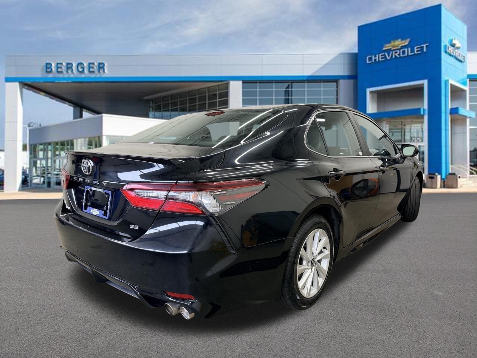 Certified Used 2024 Black Toyota SE image 2