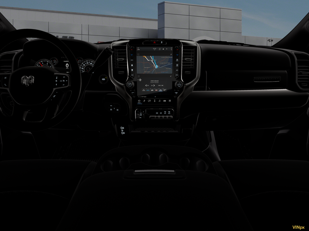 New 2026 Diamond Black Crystal Pearl-Coat Exterior Paint RAM Big Horn image 18