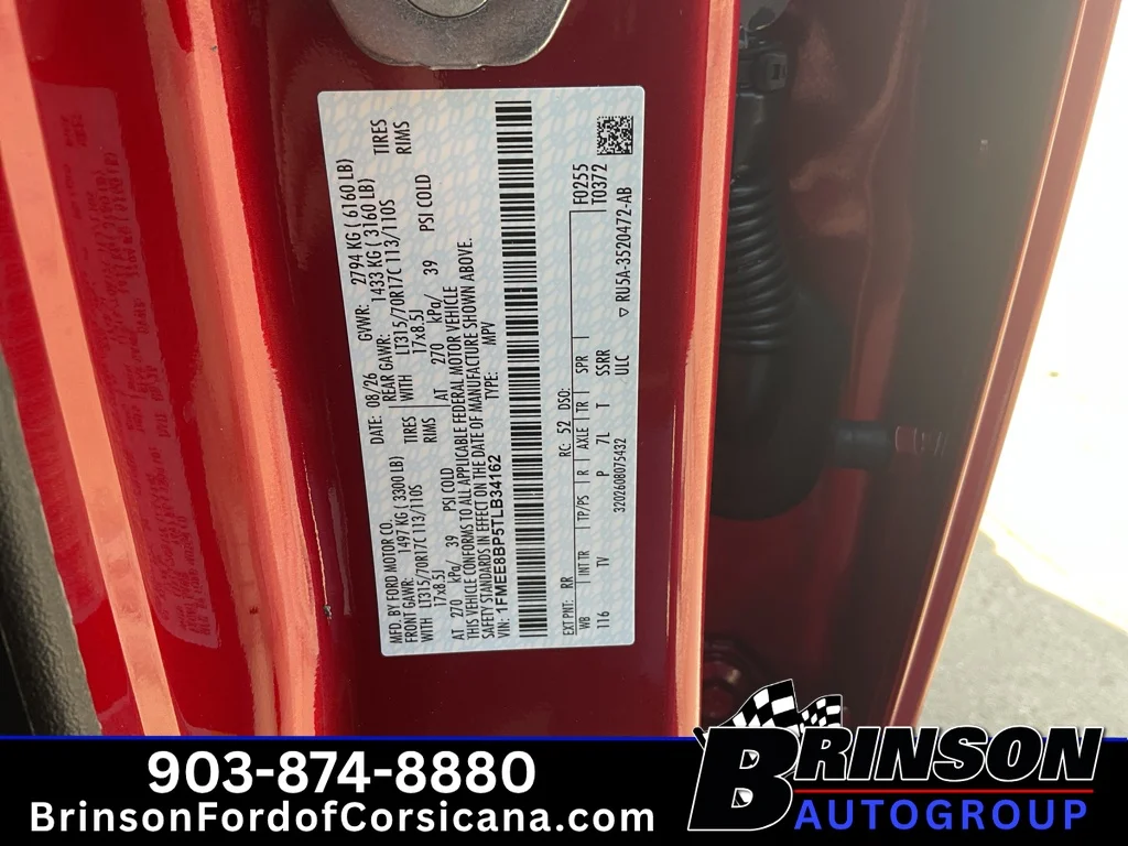 New 2026 Ruby Red Metallic Tinted Clearcoat Ford Outer Banks® image 20