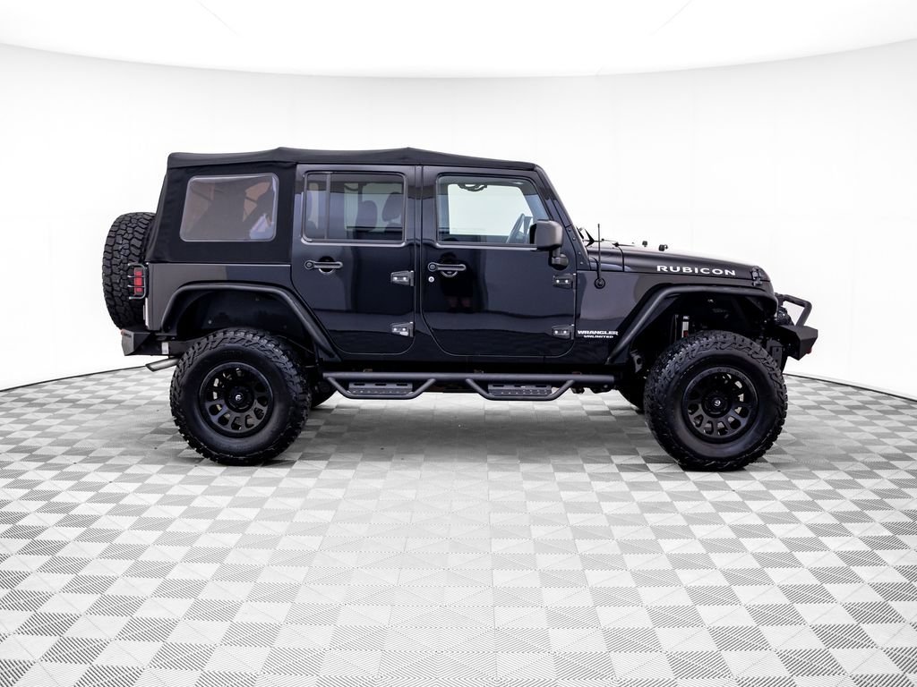 Used 2017 Black Clearcoat Jeep Unlimited Rubicon image 8