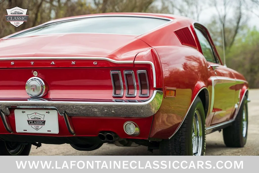 Used 1968 Red Ford Fastback image 30