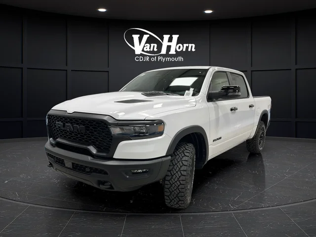 New 2026 Bright White Clear-Coat Exterior Paint RAM Rebel image 3