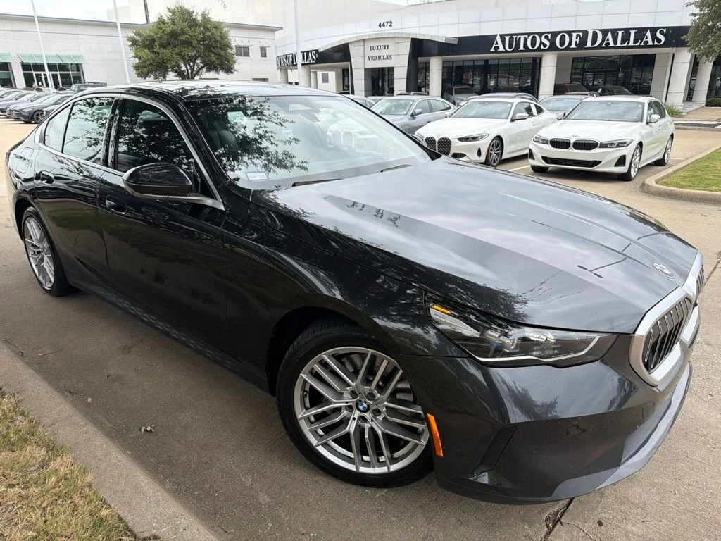 Used 2024 Gray BMW 530i image 1