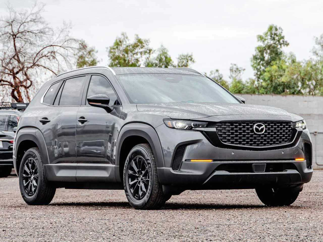 New 2026 Machine Gray Metallic Mazda Preferred AWD image 2