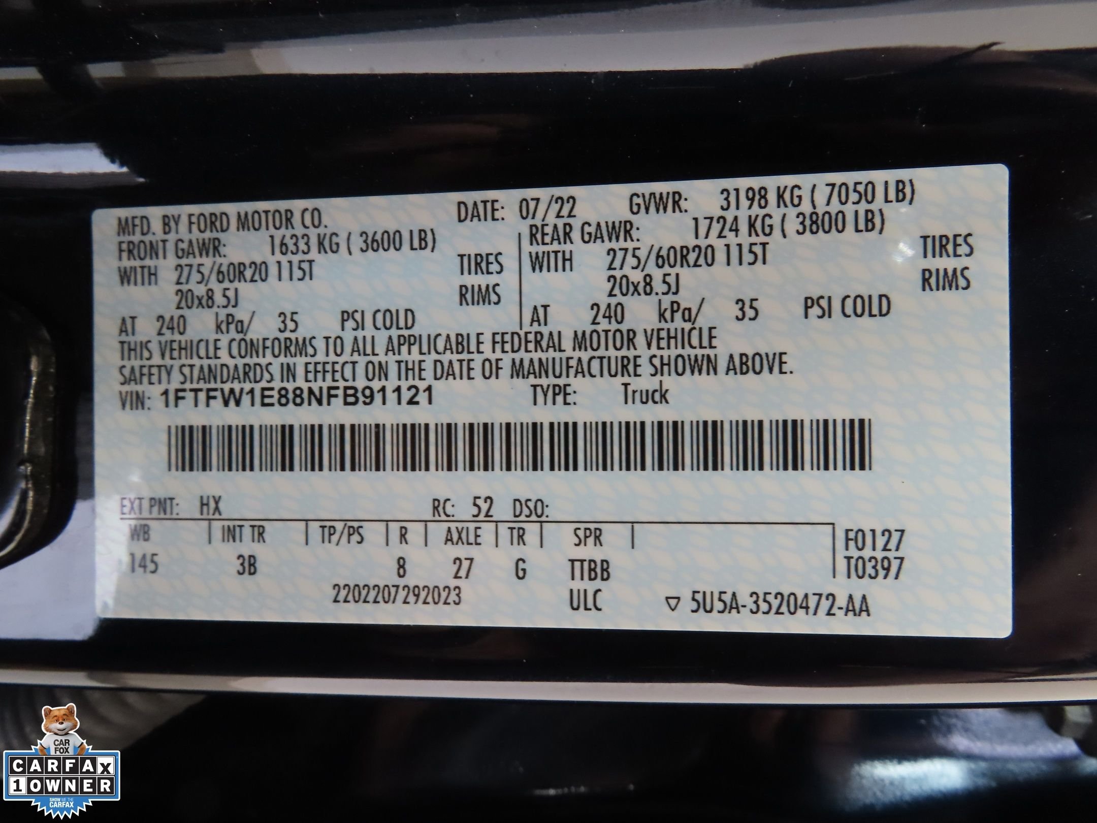 Used 2022 Blue Ford Platinum image 27