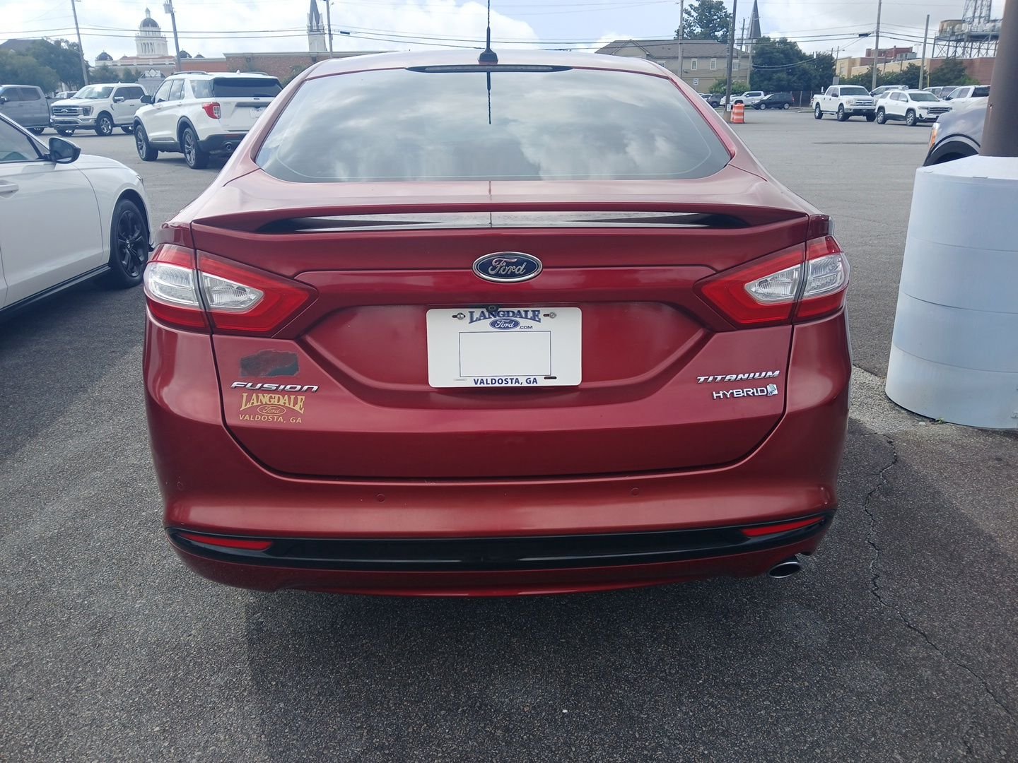 Used 2013 Ruby Red Metallic Ford Titanium image 5