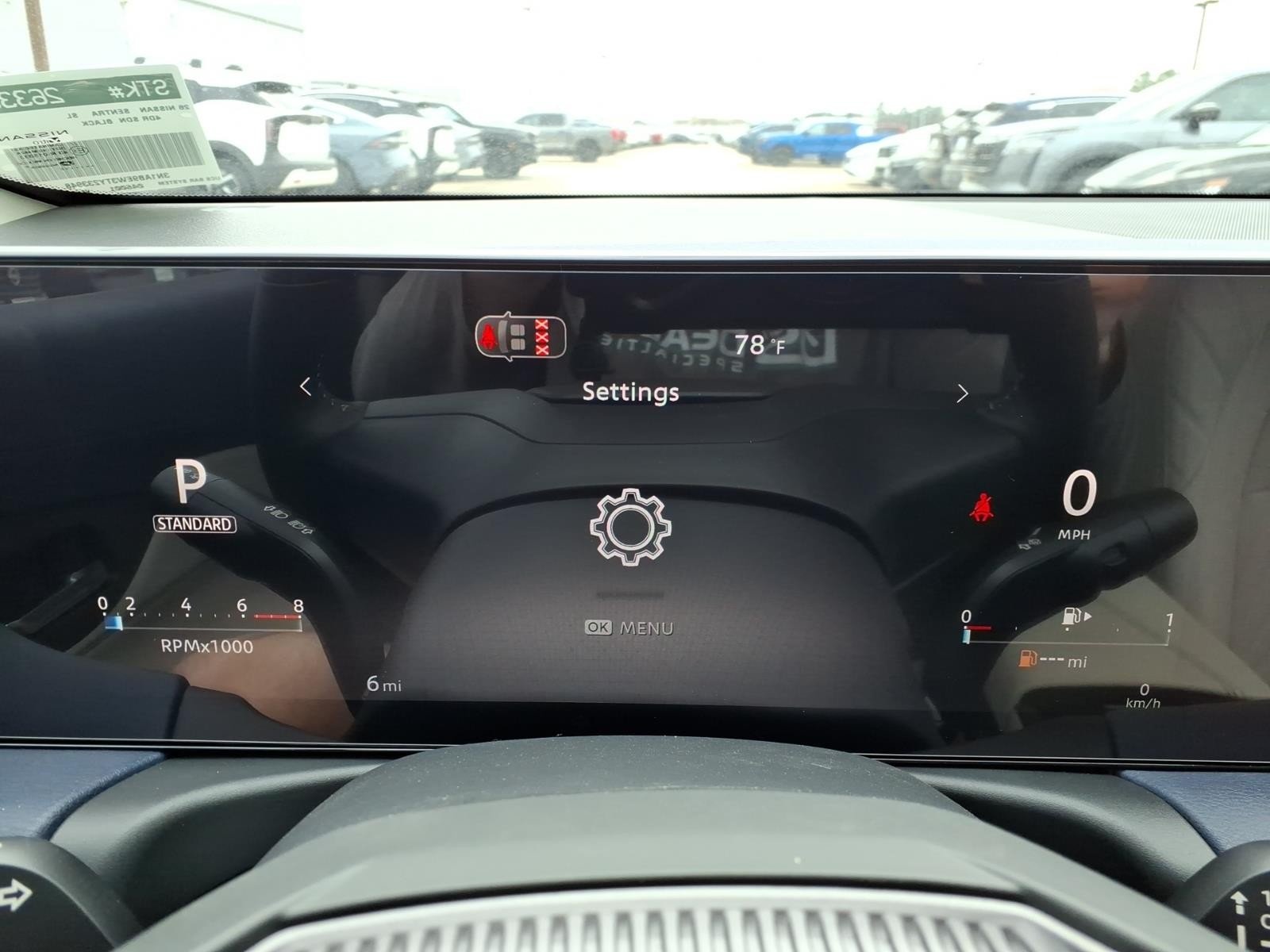 2026 Nissan Sentra SL Black at Robbins Nissan