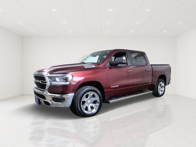Certified 2019 RAM Ram 1500 Pickup Big Horn/Lone Star with VIN 1C6SRFFTXKN538320 for sale in Apple Valley, Minnesota