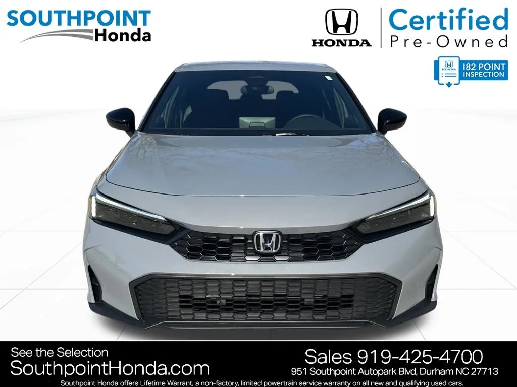 Certified Used 2026 Urban Gray Pearl Honda FWD Sport image 2