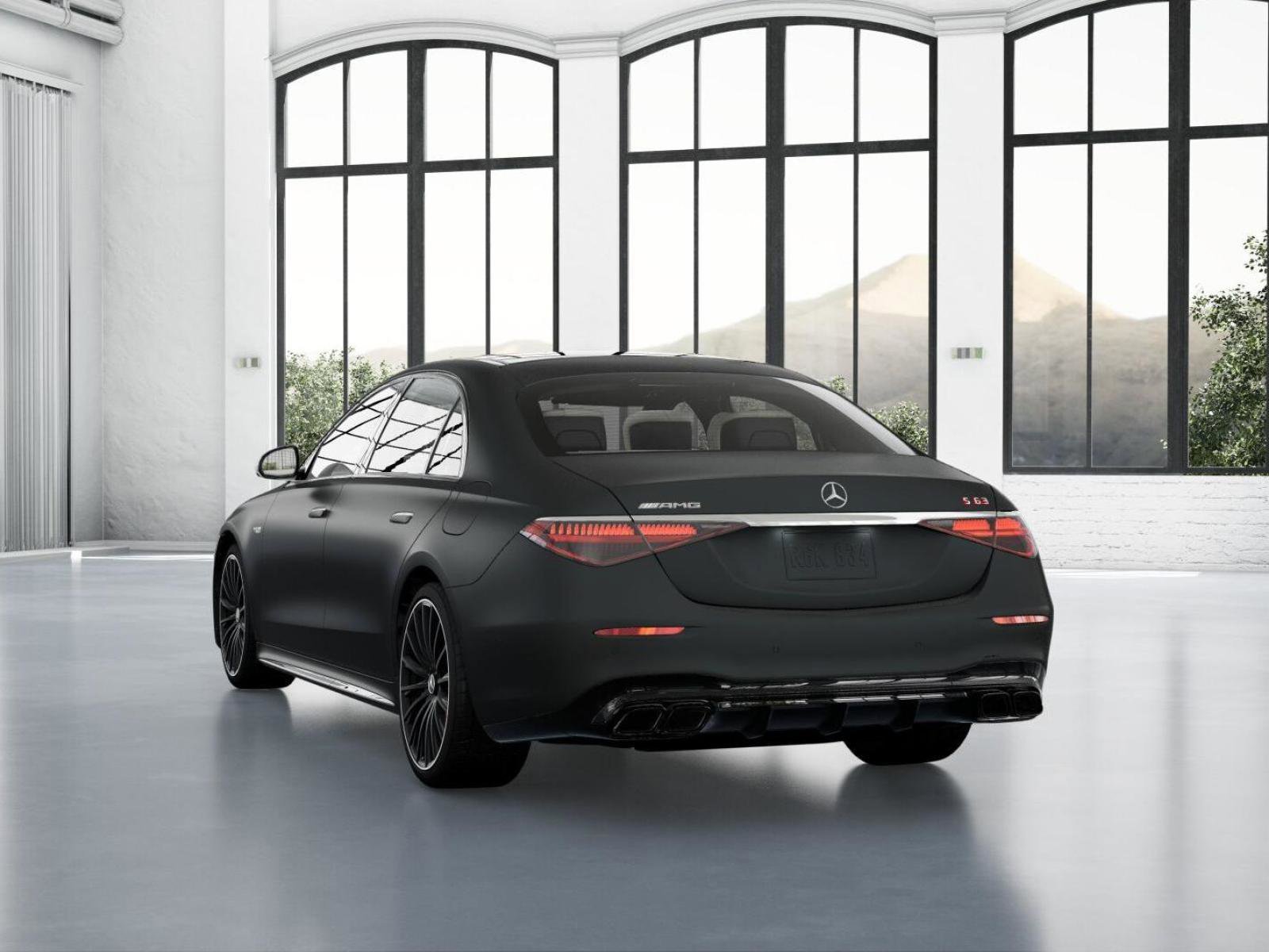 New 2026 MANUFAKTUR Graphite Grey Magno Mercedes-Benz S 63 E AMG® image 27