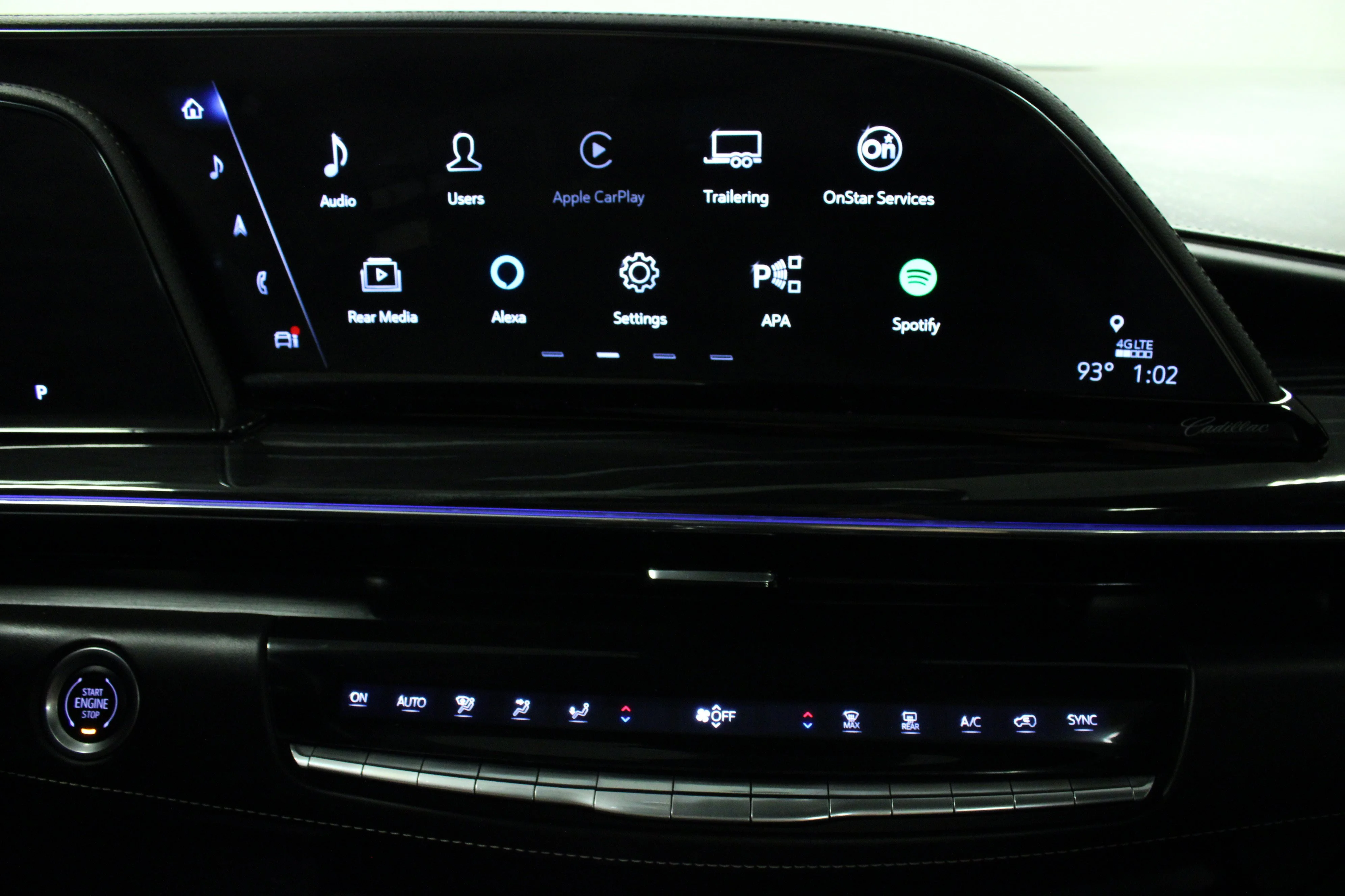 Used 2024 Black Diamond Tricoat Cadillac AWD V-Series image 24