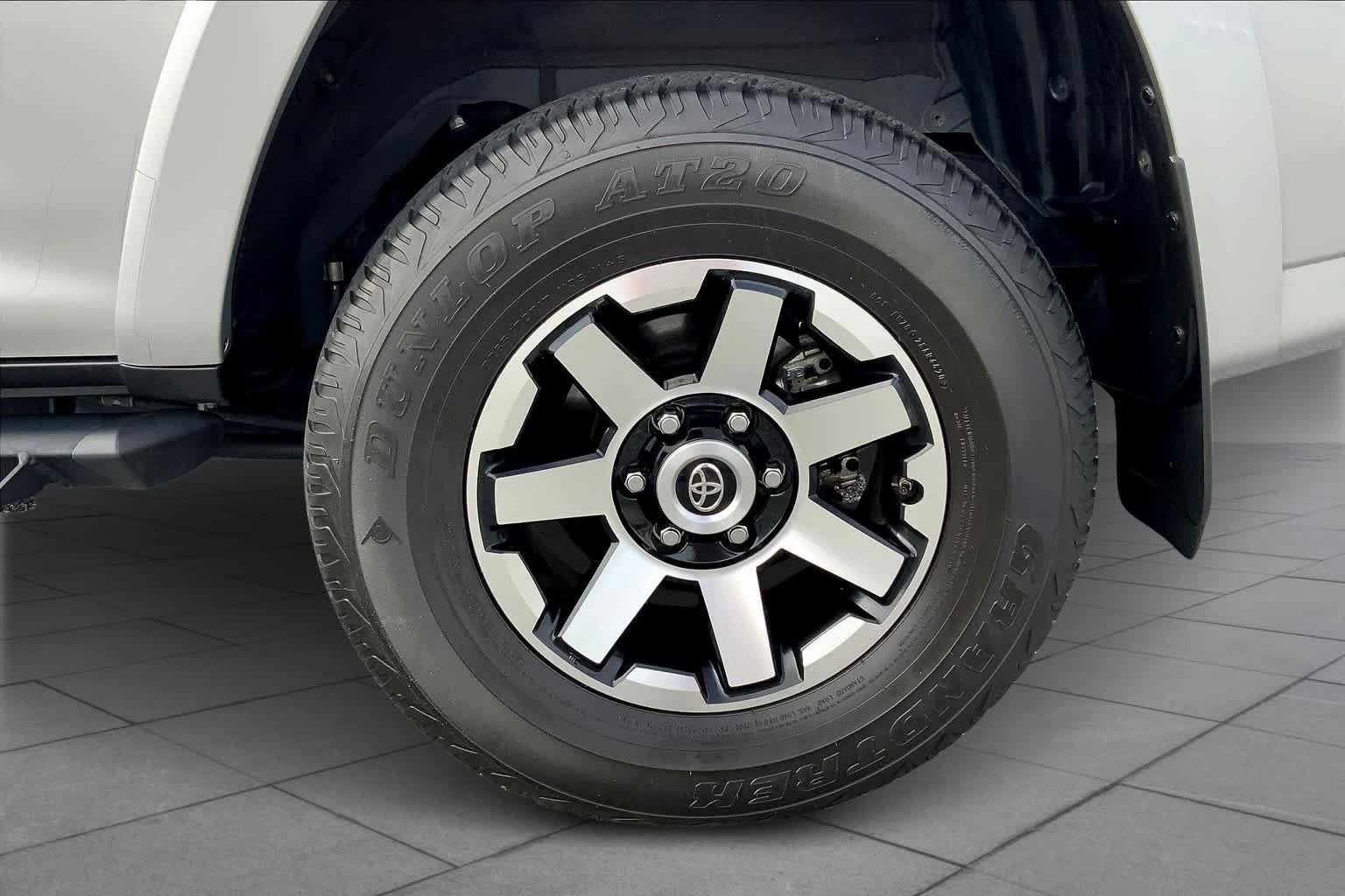 Used 2021 Classic Silver Metallic Toyota TRD Off Road image 11