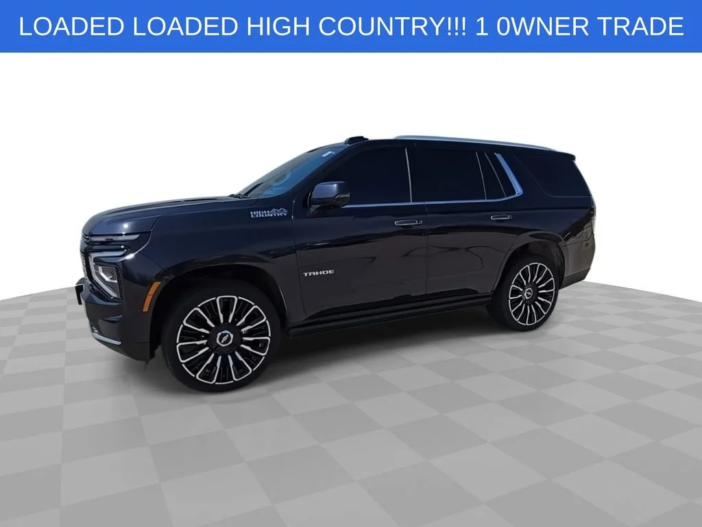 Certified Used 2025 Dark Ash Metallic Chevrolet High Country image 4