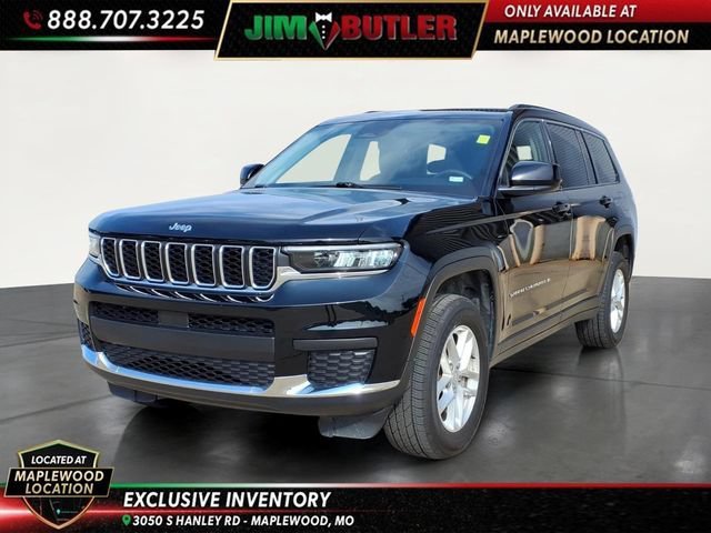 Used 2023 Black Jeep Laredo 4x4 image 1