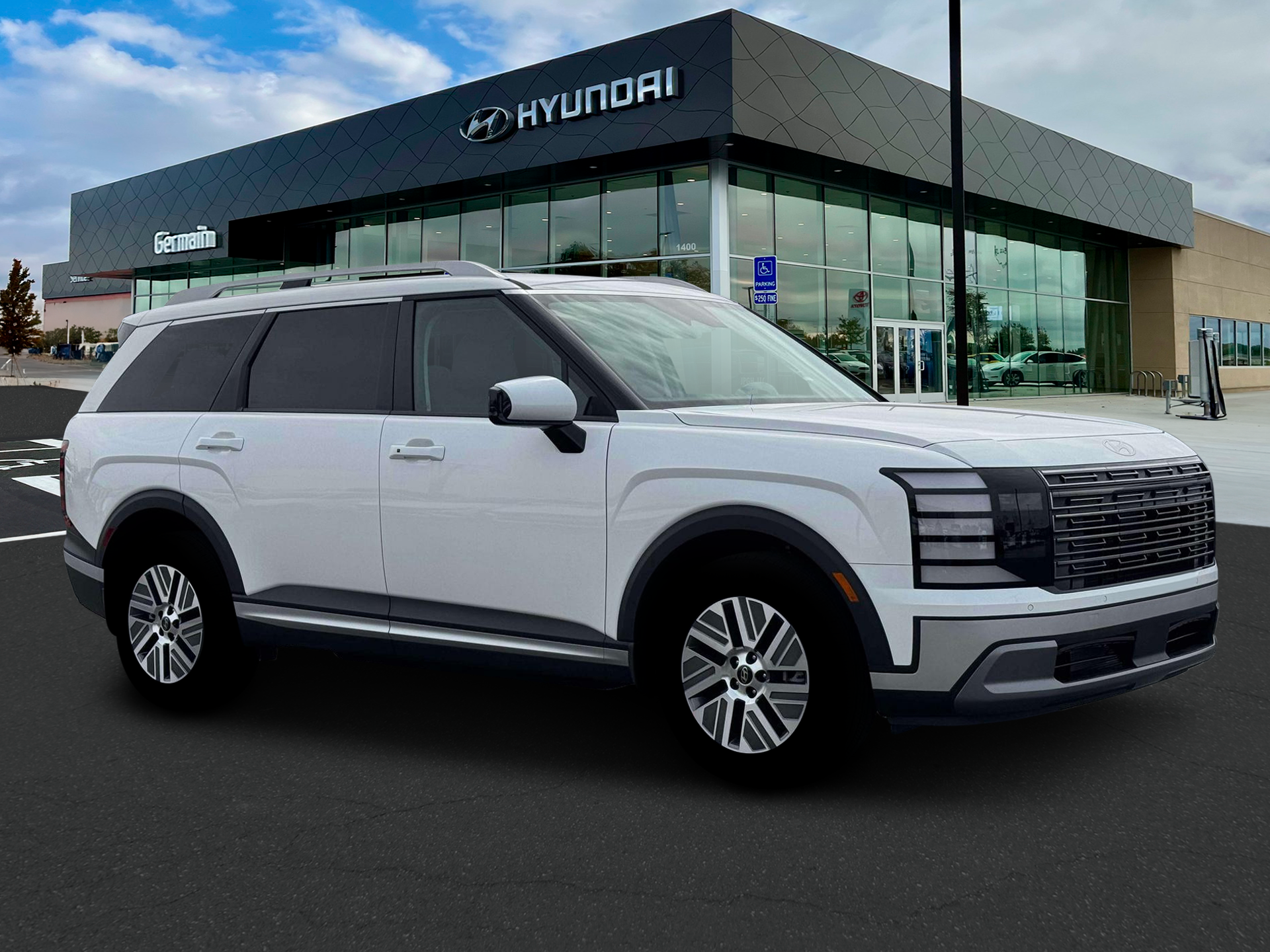 New 2026 Creamy White Pearl Hyundai SEL 7P image 10
