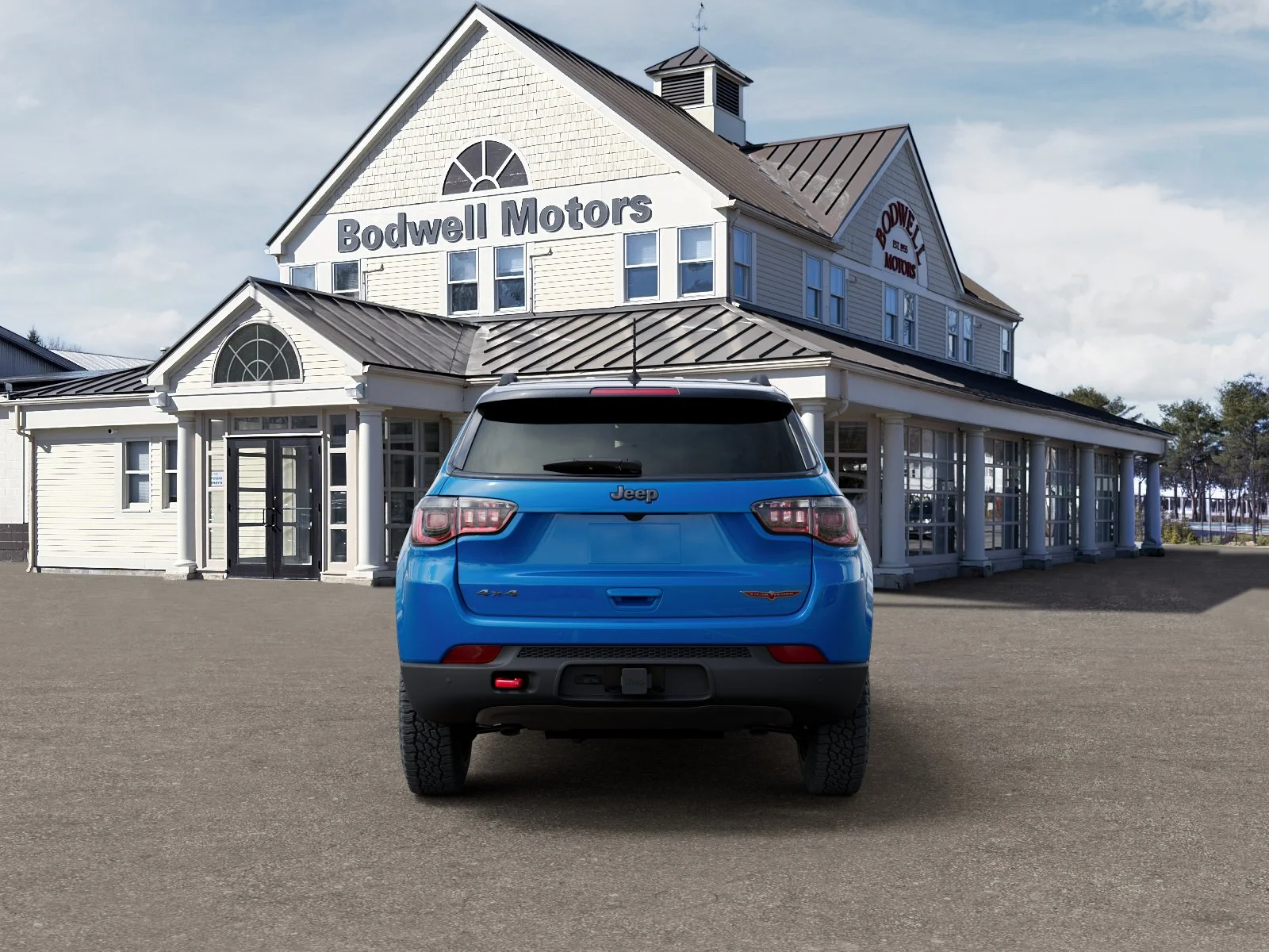 New 2026 Hydro Blue Pearl-Coat Exterior Paint Jeep Trailhawk image 33