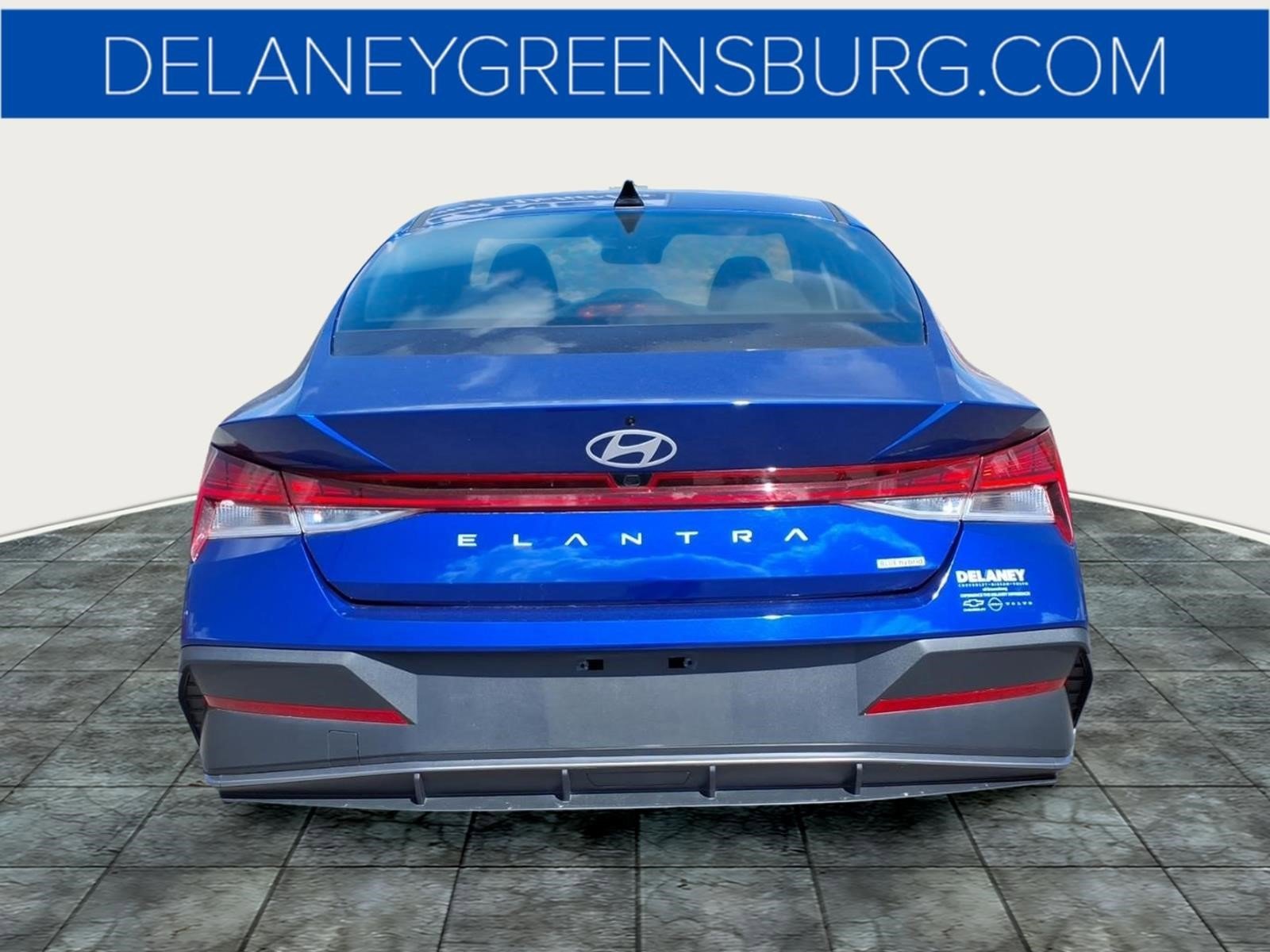 Used 2024 Intense Blue Hyundai Blue image 4