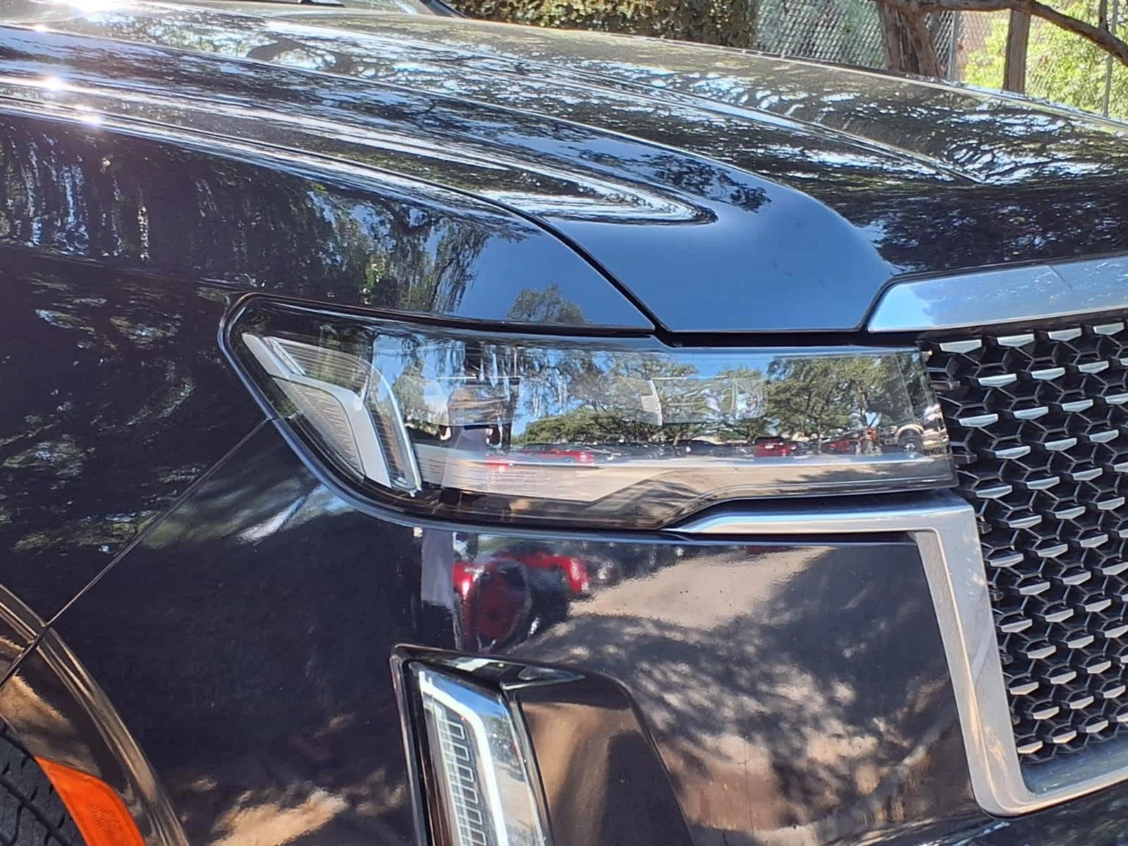 Used 2023 DARK MOON BLUE METALLIC Cadillac 4WD Premium Luxury image 9
