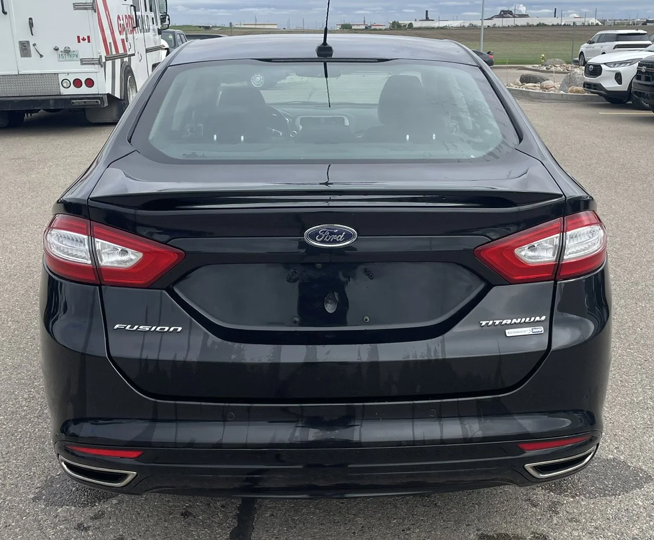 Used 2015 BLACK Ford TITANIUM AWD **New Arrival** image 4