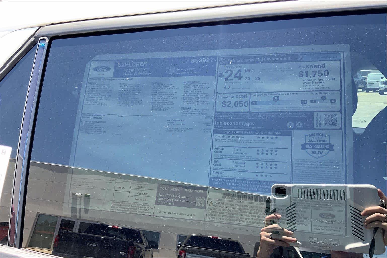 New 2026 Star White Metallic Tri-Coat Ford Active image 17