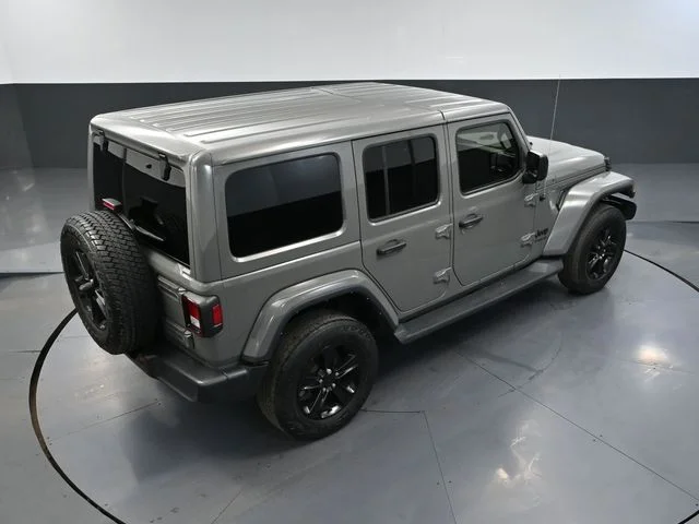 Certified Used 2022 Gray Jeep Unlimited Sahara Altitude image 58