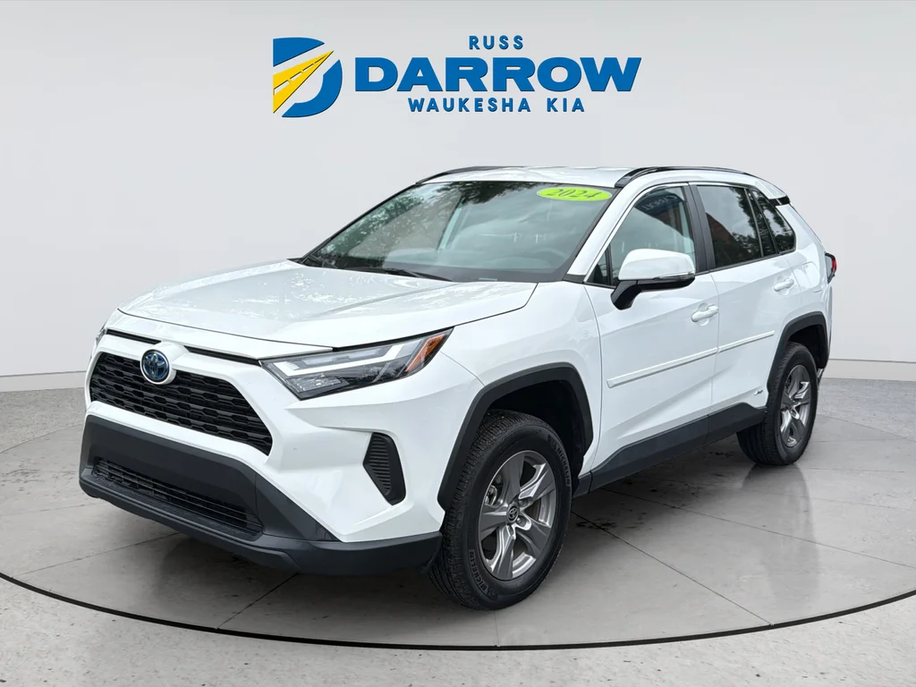 Used 2024 White Toyota LE image 1