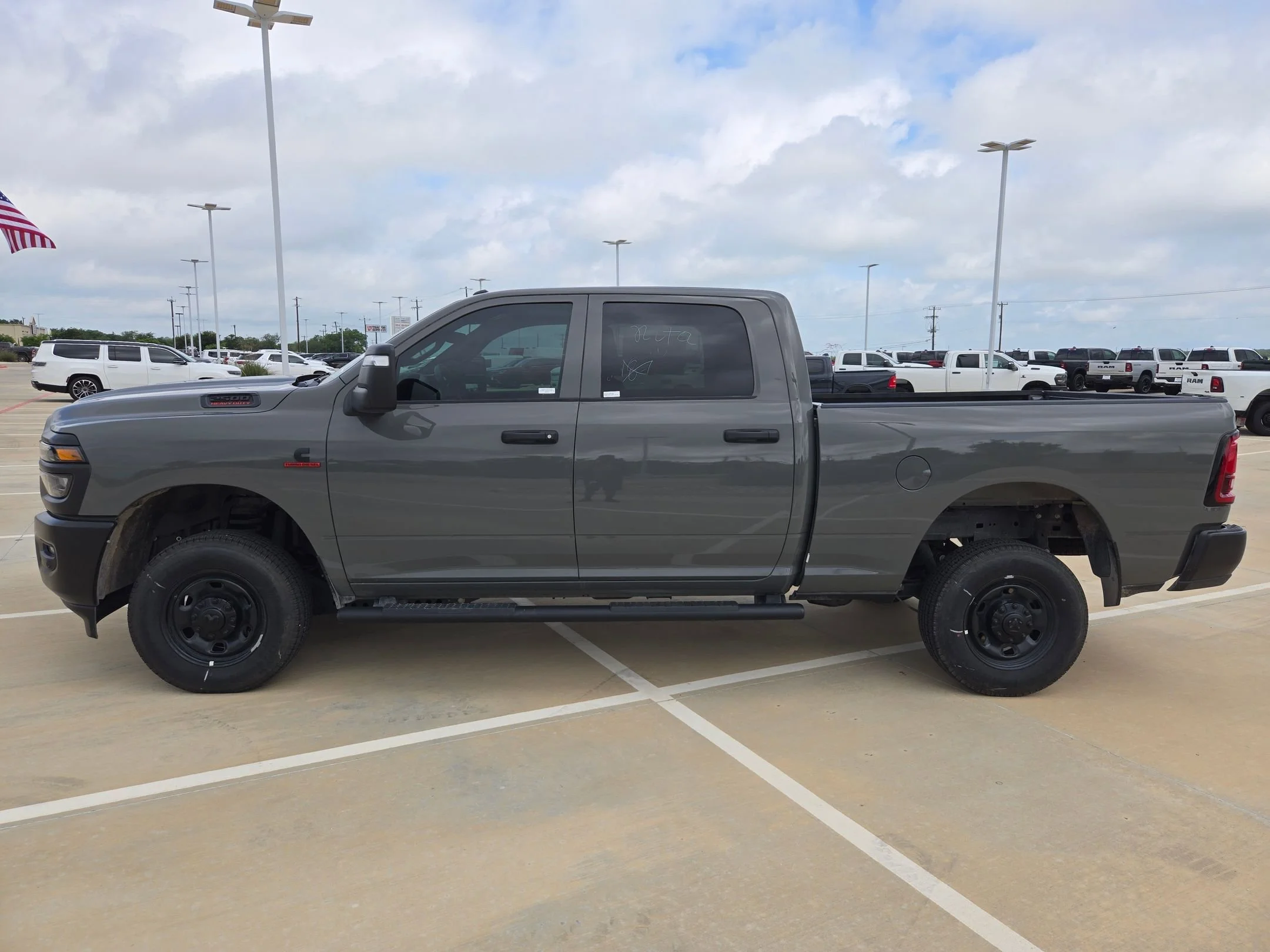 New 2026 Ceramic Gray Clear-Coat Exterior Paint RAM Tradesman image 6