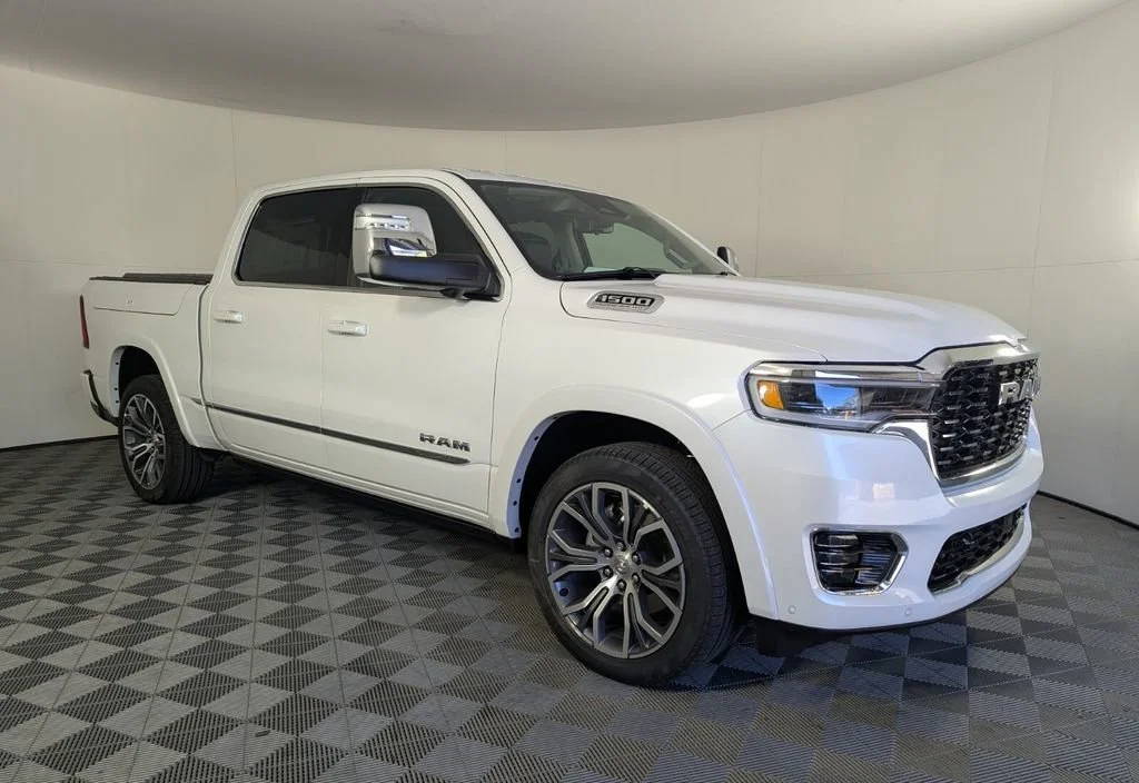 New 2026 Ivory White Tri-Coat Pearl-Coat Exterior Paint RAM Tungsten image 2