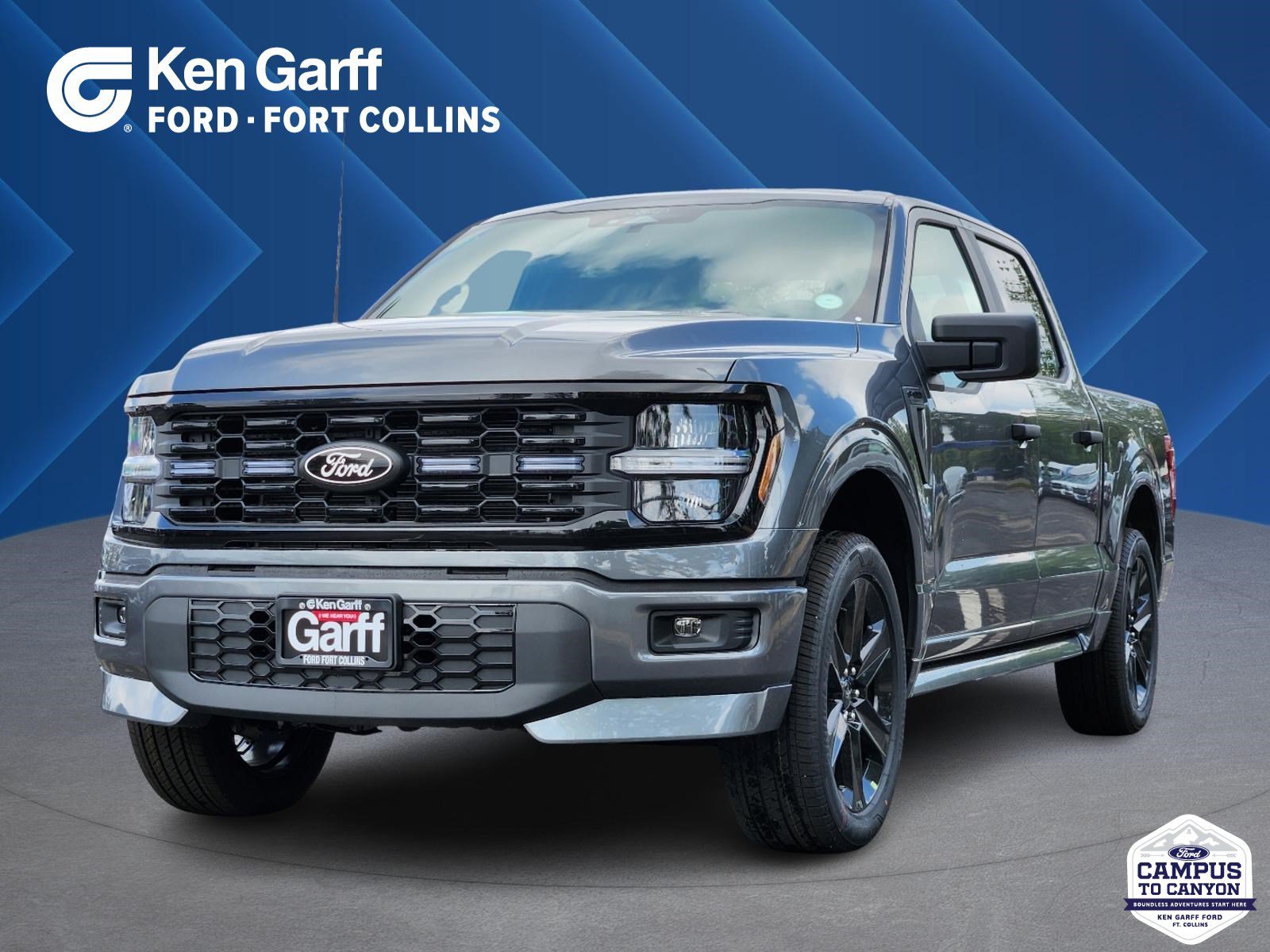 New 2026 Carbonized Gray Metallic Ford STX image 1