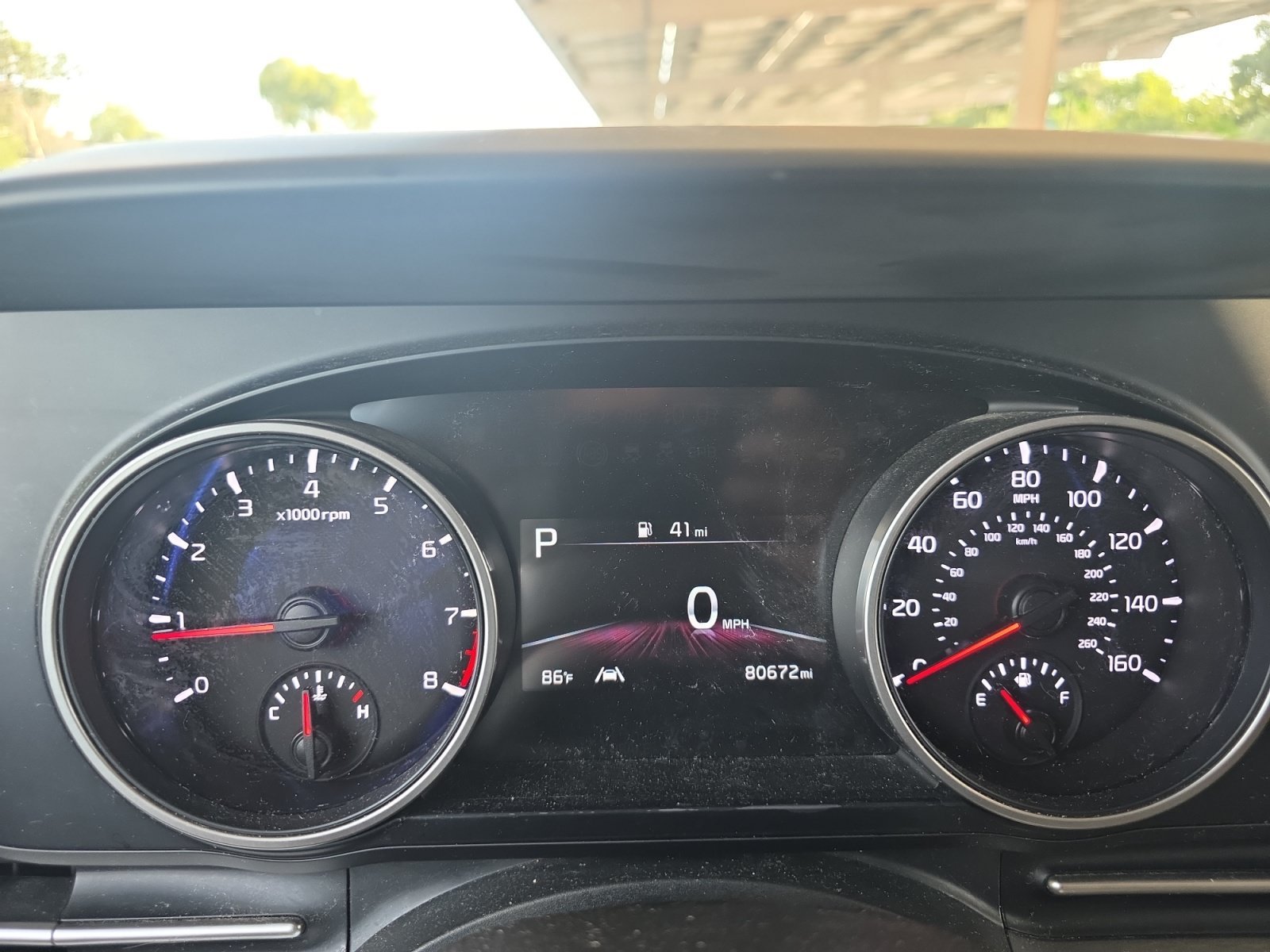 Used 2022 Aurora Black Kia LXS image 16