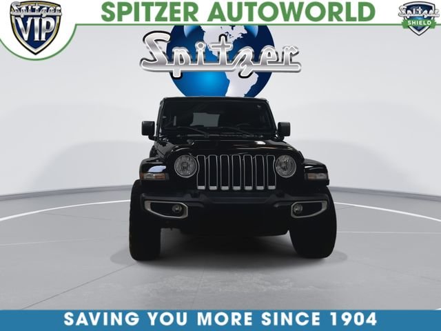 Used 2020 Black Jeep Unlimited Sahara image 2