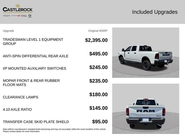 New 2026 Bright White Clearcoat RAM Tradesman image 4