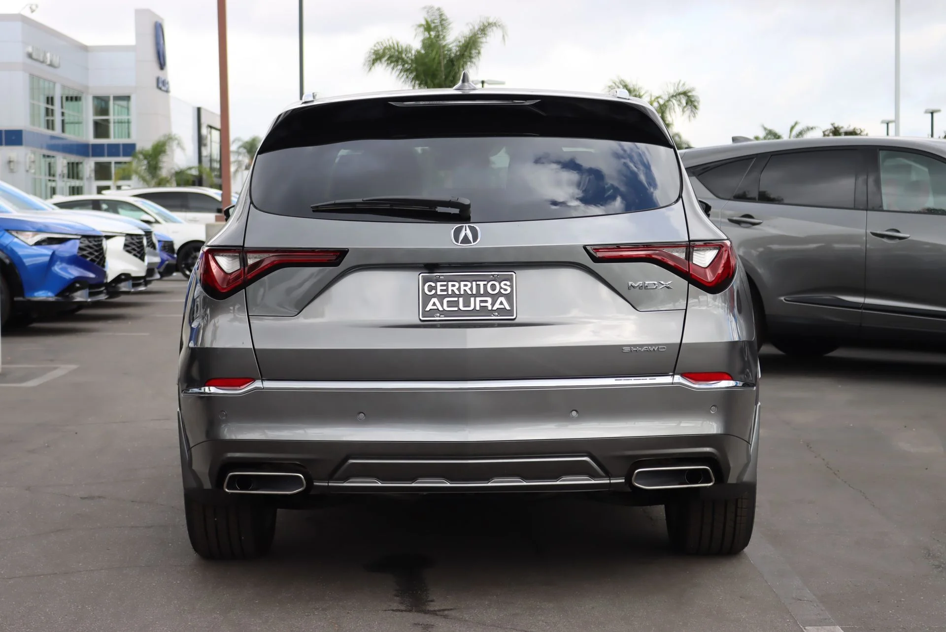 New 2026 Liquid Carbon Metallic Acura SH-AWD with Advance Package image 4