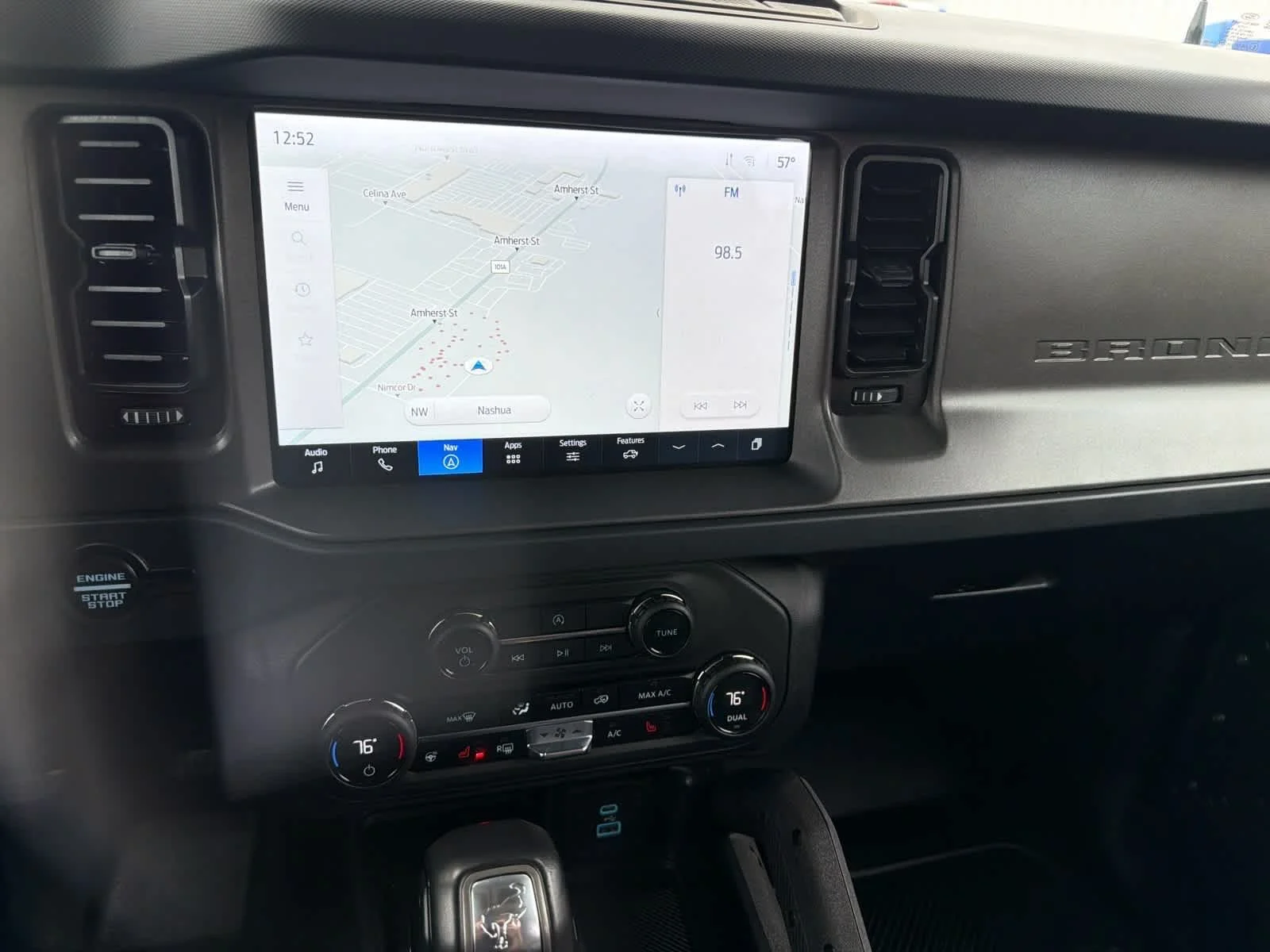 Used 2025 Azure Gray Metallic Tri-Coat Ford Badlands image 3