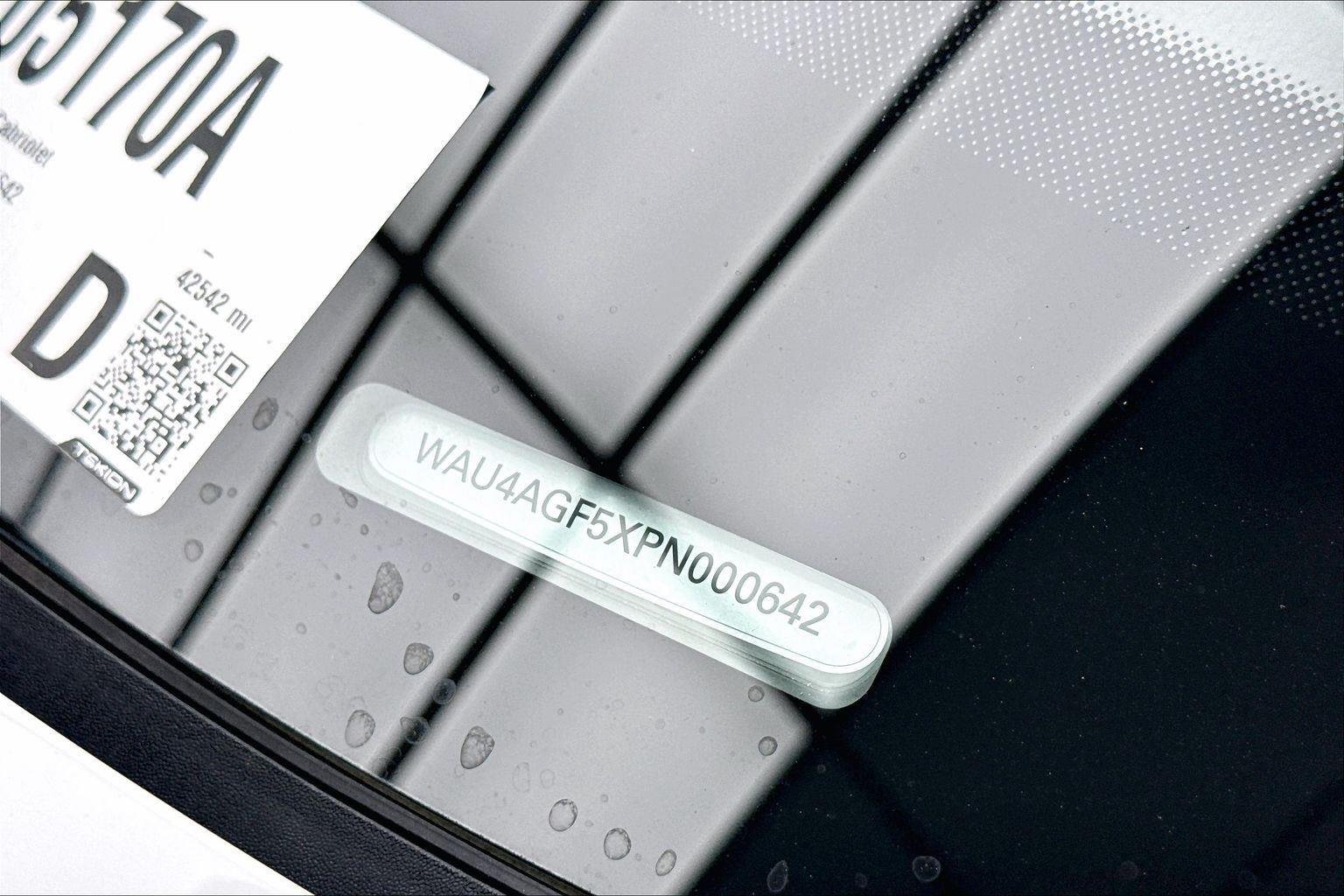 Used 2023 Glacier White Metallic/Black Roof Audi S line Premium Plus image 15