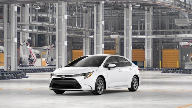 New 2026 White Toyota LE image 23