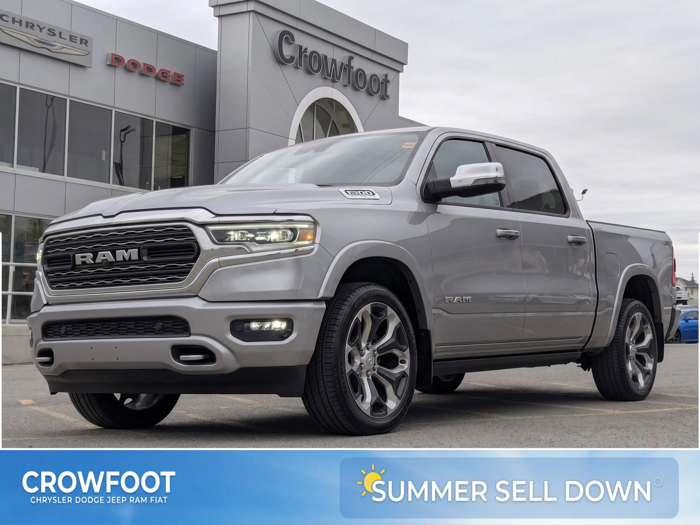 Used 2023 Silver RAM Limited - - Elite Pkg  - Ltd Lvl 1 Grp  - Pano Sunroof  - 22 Wheels  & More image 1