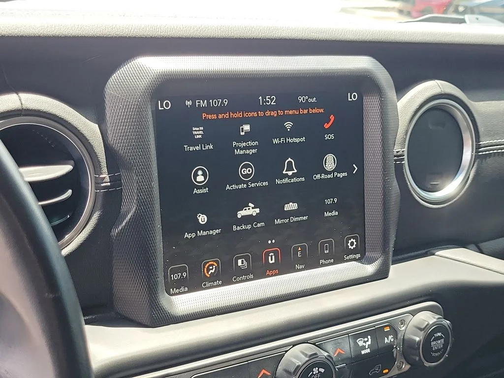 Used 2021 Black Clearcoat Jeep Overland image 22
