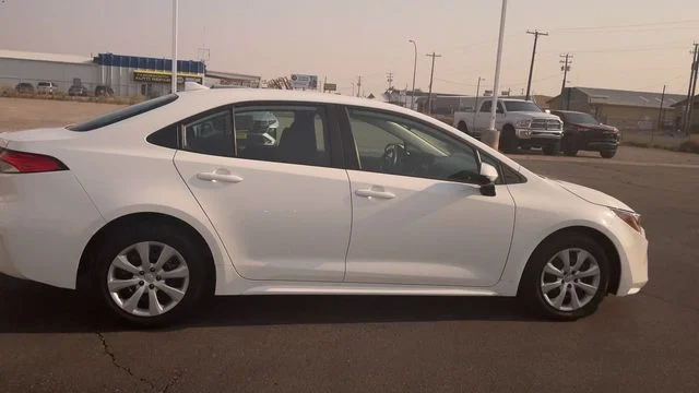 Used 2024 White Toyota LE image 2