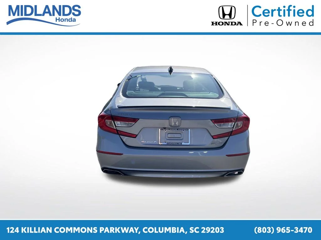 Certified Used 2022 Lunar Silver Metallic Honda Sport image 5