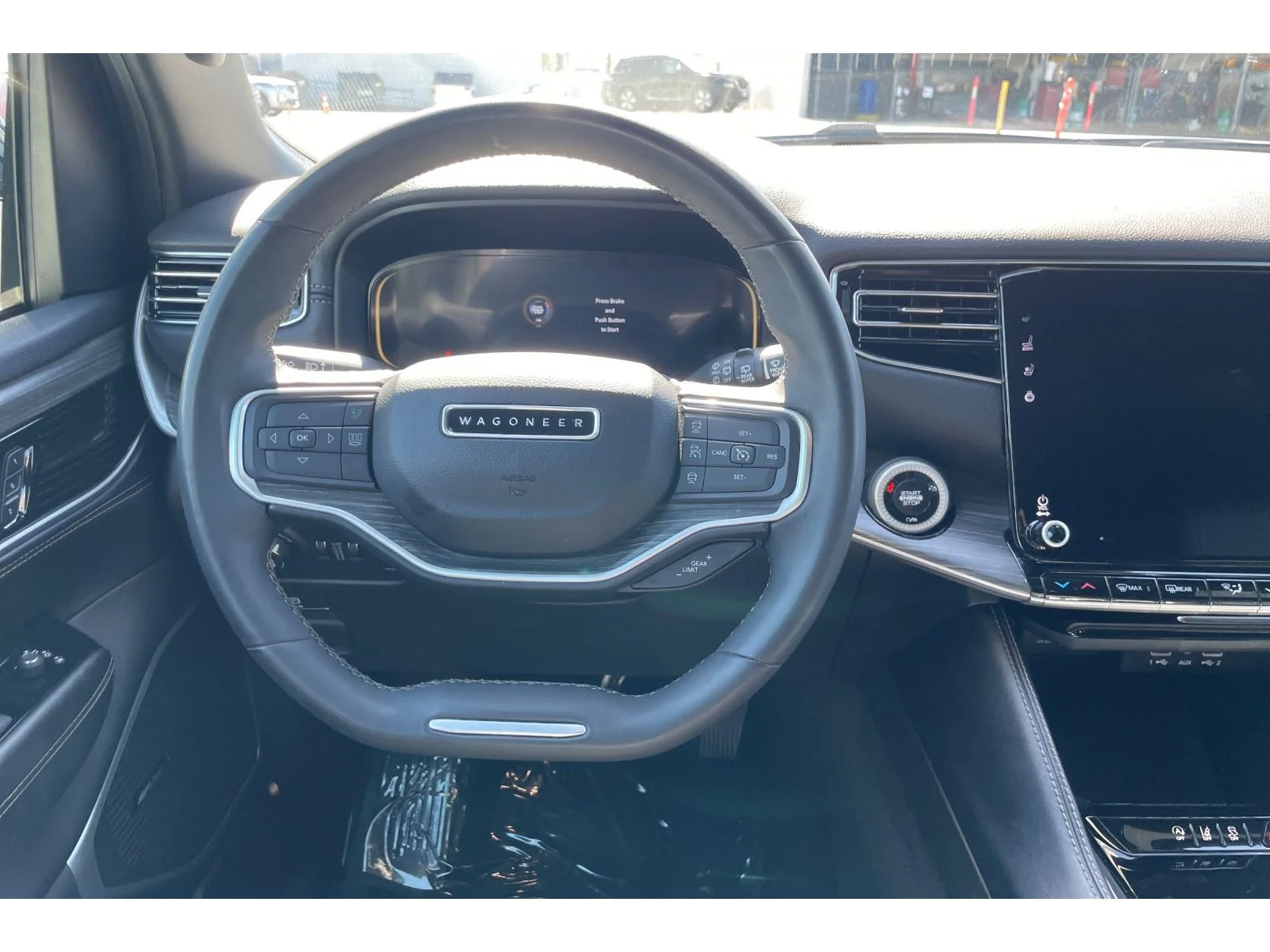 Used 2024 Bright White Clearcoat Jeep Series II image 15
