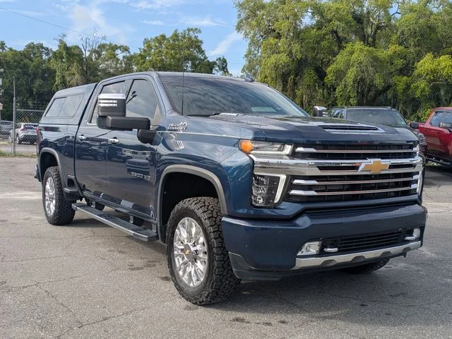 Used 2021 Blue Chevrolet High Country image 2
