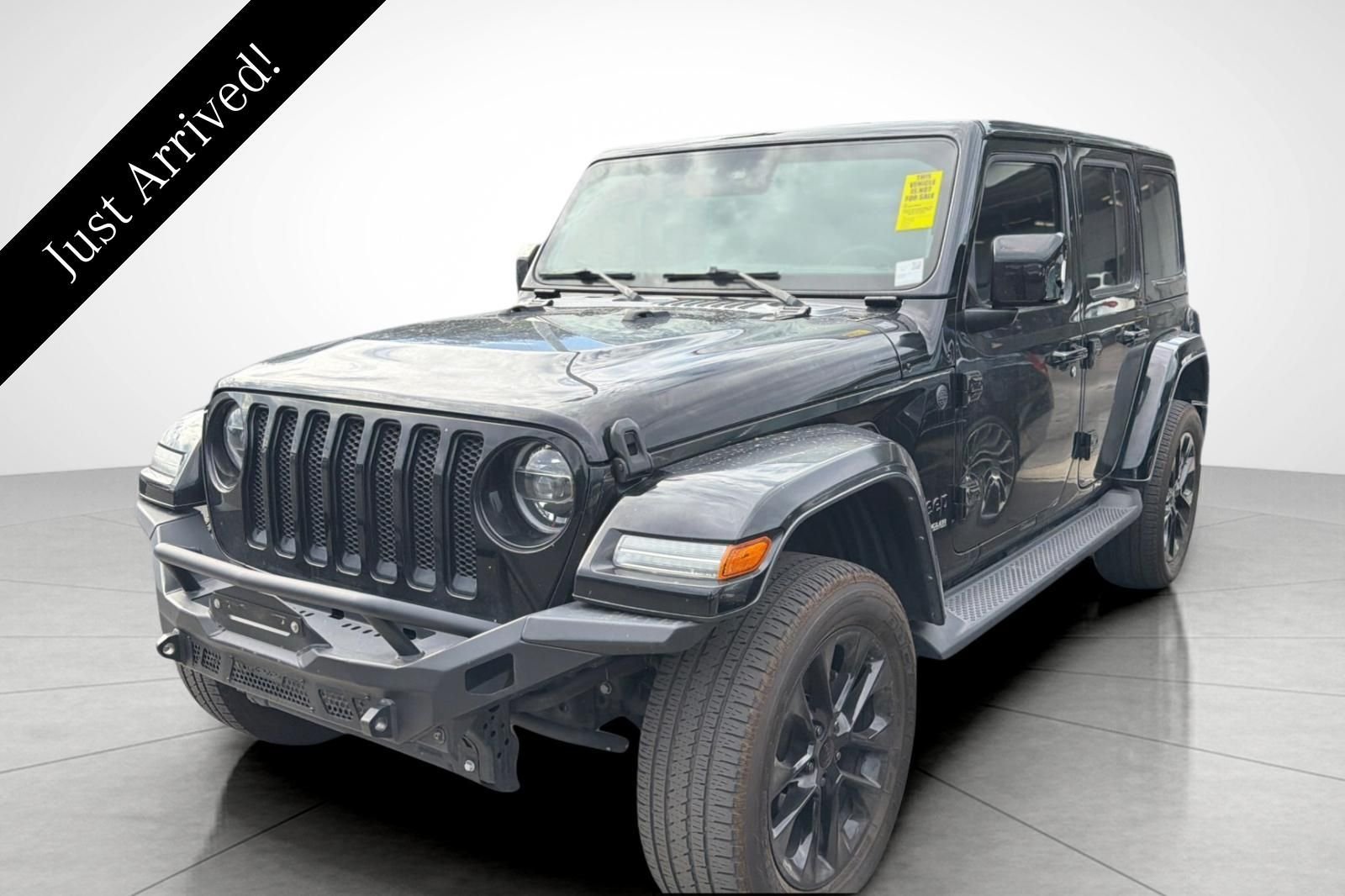 Used 2022 Black Jeep Unlimited Sahara High Altitude image 1