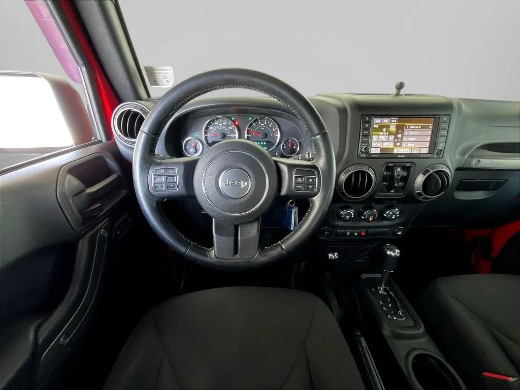 Used 2017 Red Clearcoat Jeep Unlimited Sport image 10