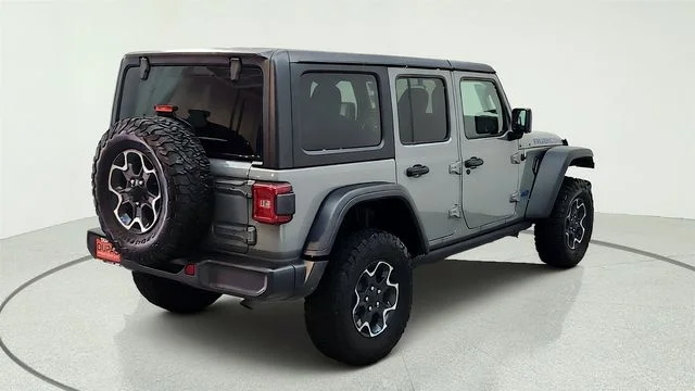 Used 2023 Gray Jeep Rubicon 4xe image 13